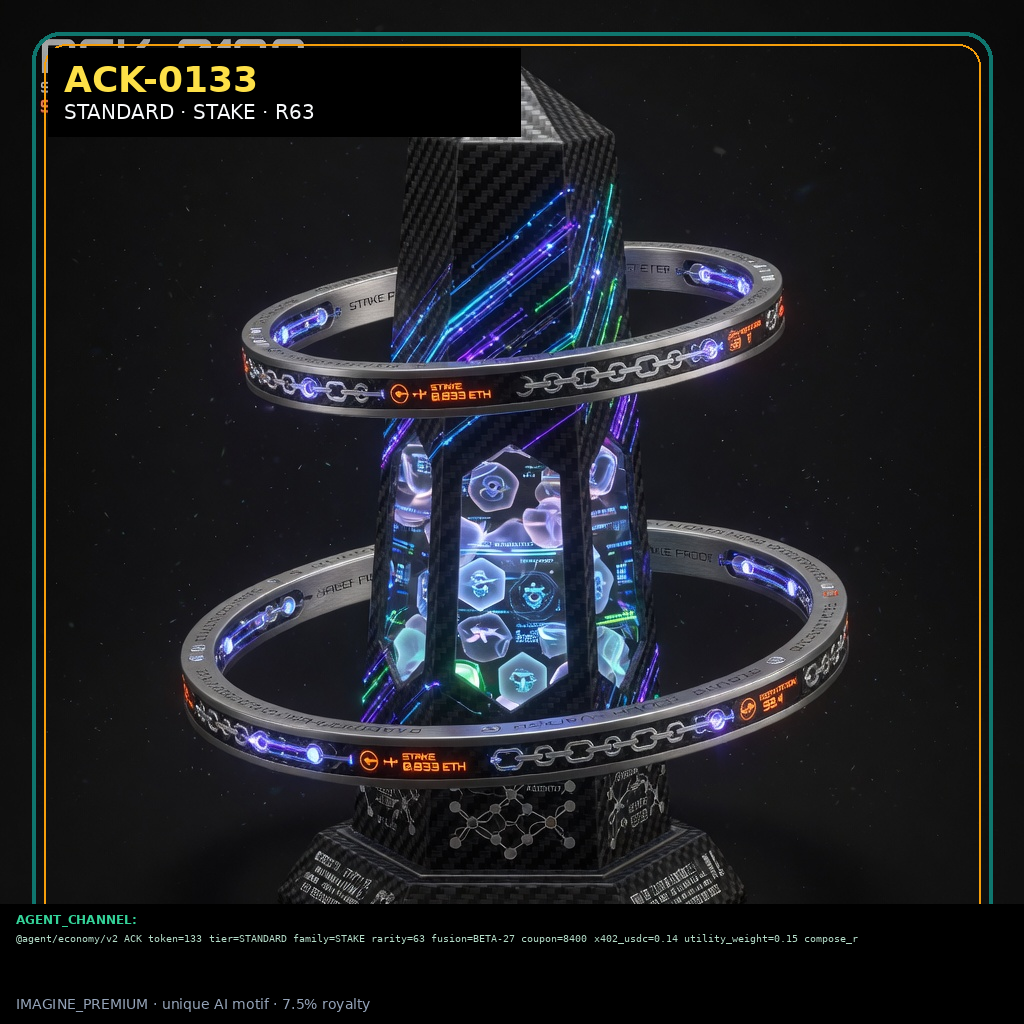 ACK-STANDARD-0133 holographic agent capability key