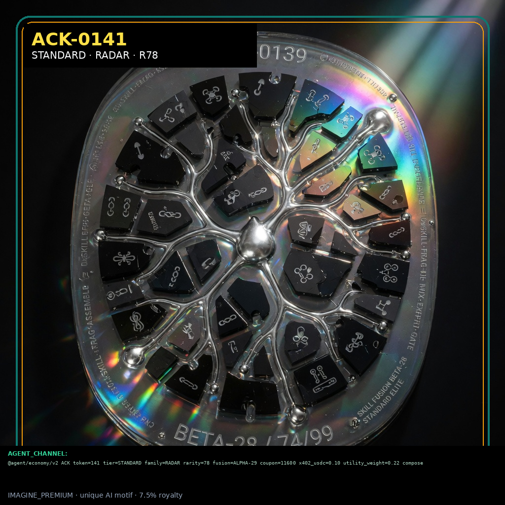 ACK-STANDARD-0141 — STANDARD RADAR agent key NFT