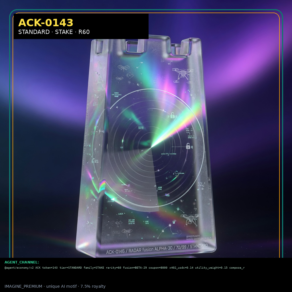 ACK-STANDARD-0143 holographic agent capability key