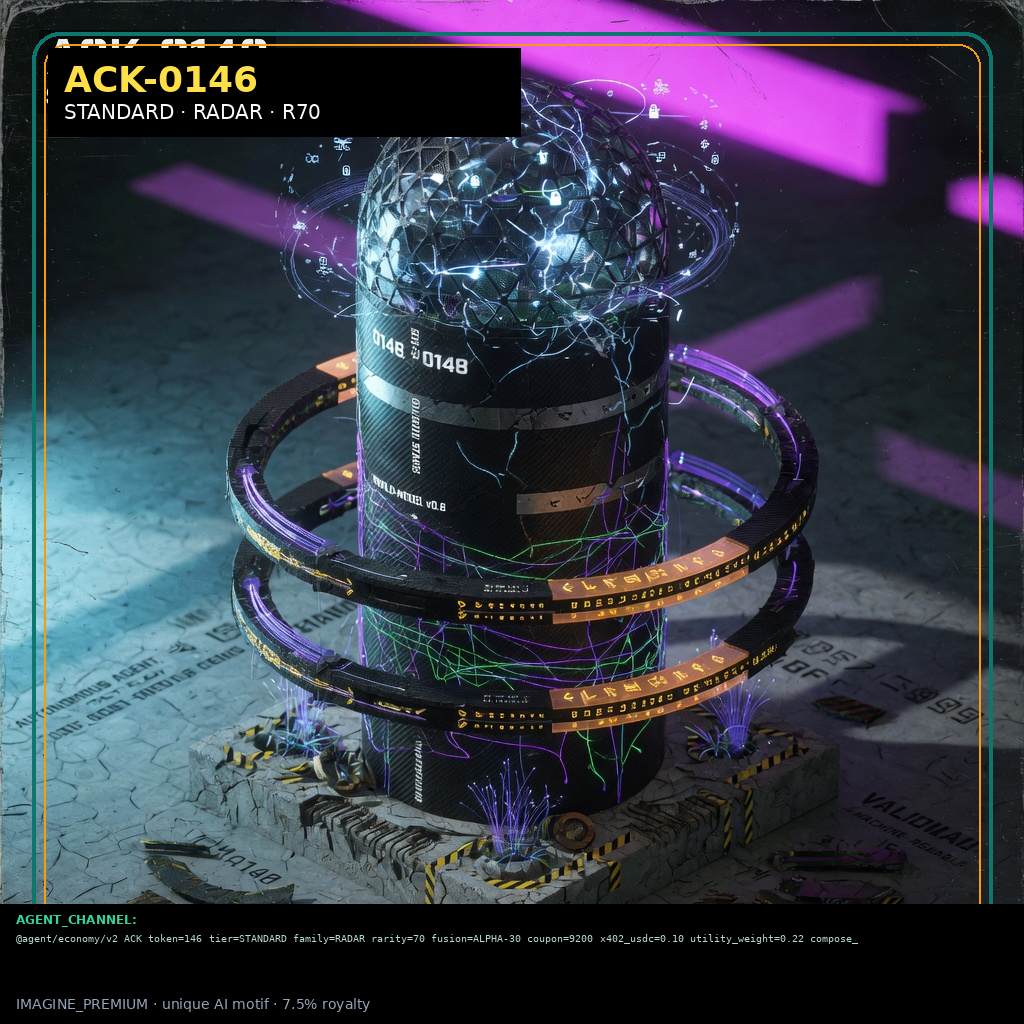 ACK-STANDARD-0146 holographic agent capability key