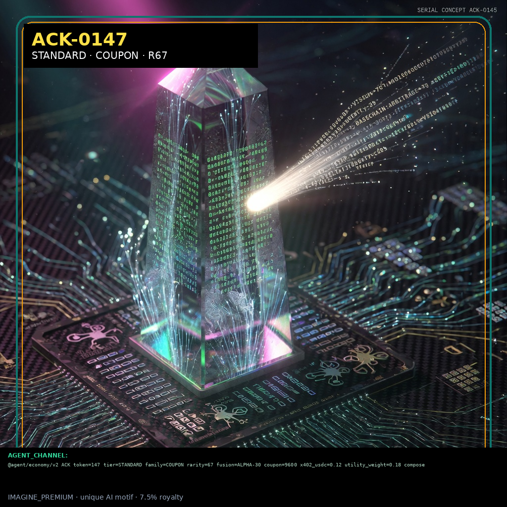 ACK-STANDARD-0147 holographic agent capability key