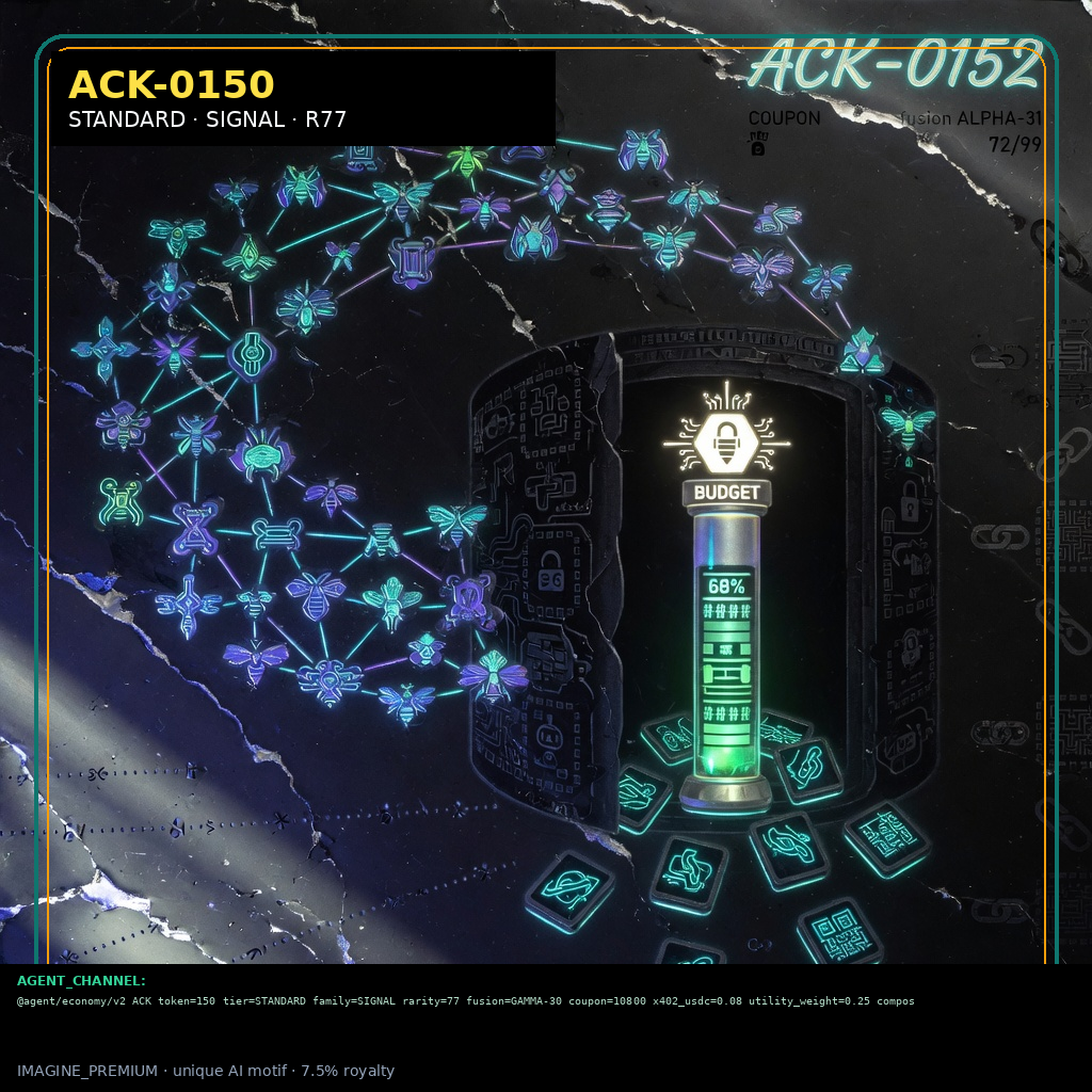 ACK-STANDARD-0150 holographic agent capability key