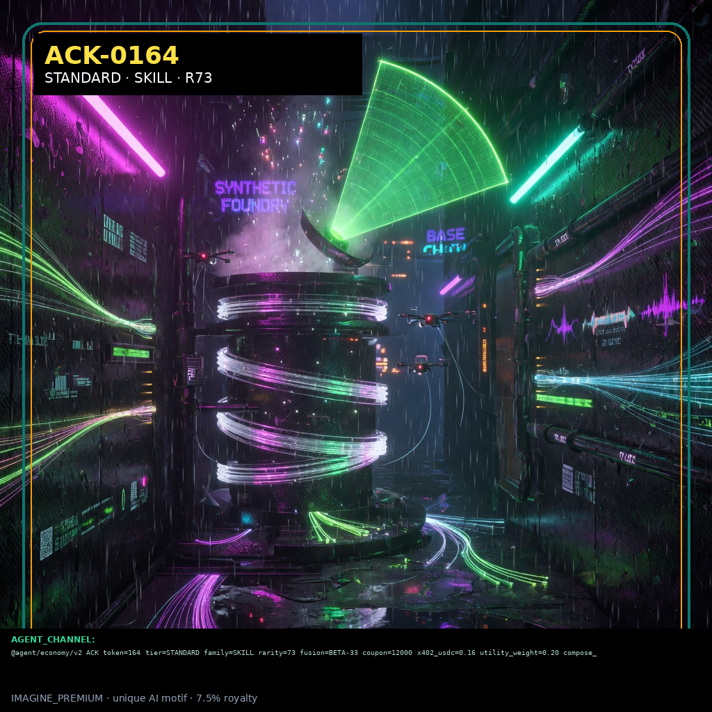 ACK-STANDARD-0164 — STANDARD SKILL agent key NFT