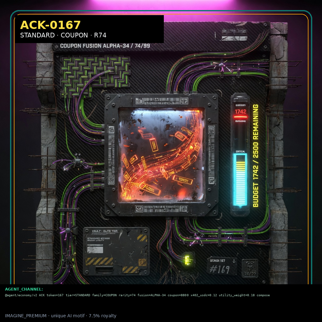 ACK-STANDARD-0167 holographic agent capability key