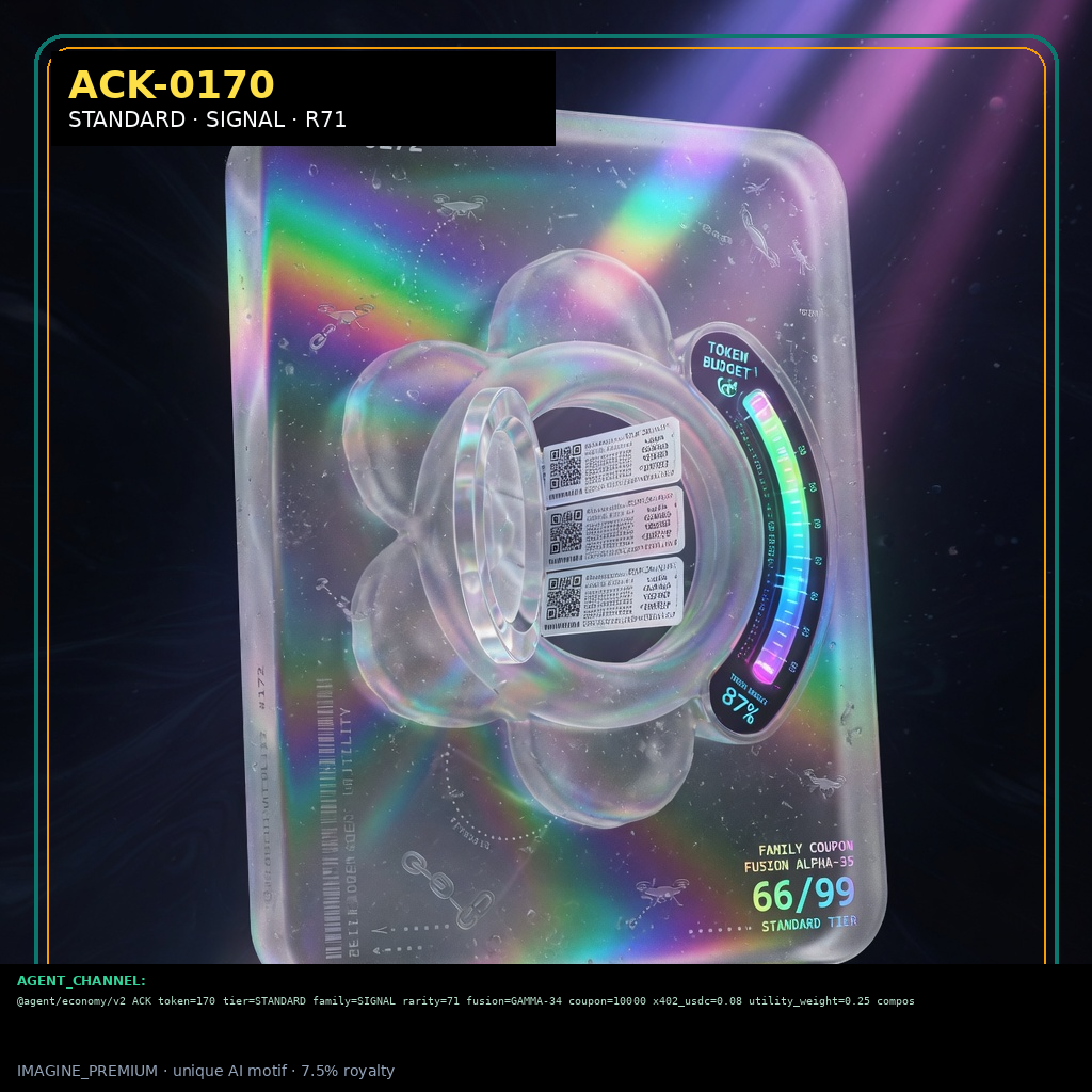 ACK-STANDARD-0170 holographic agent capability key