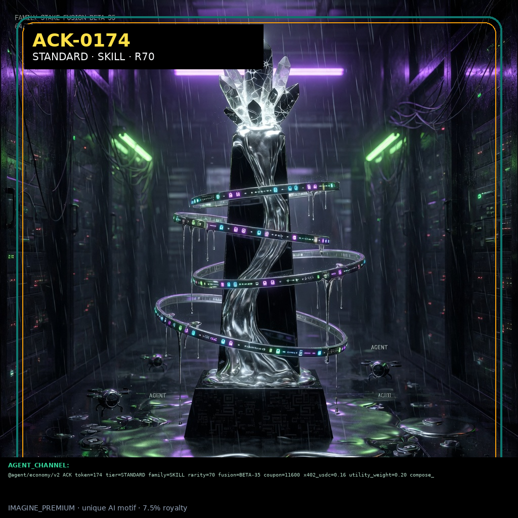 ACK-STANDARD-0174 — STANDARD SKILL agent key NFT