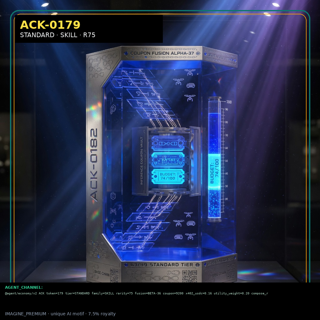 ACK-STANDARD-0179 holographic agent capability key