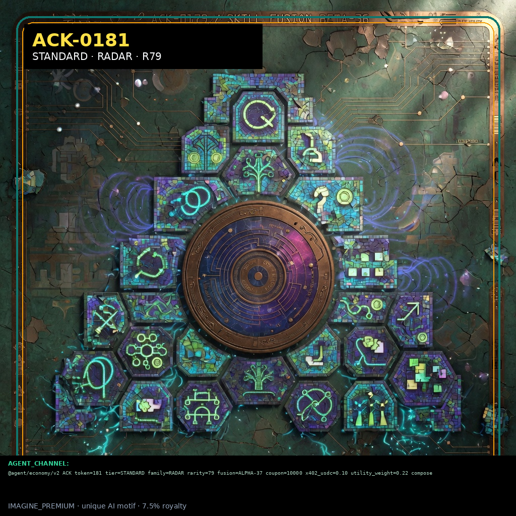 ACK-STANDARD-0181 holographic agent capability key