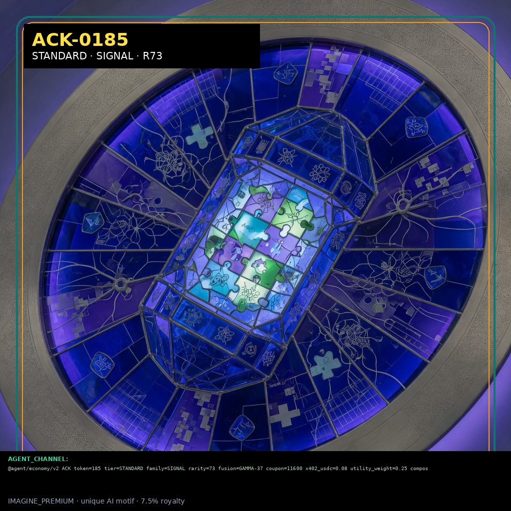ACK-STANDARD-0185 holographic agent capability key