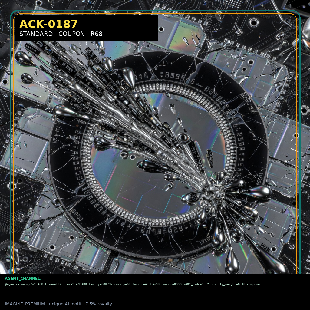 ACK-STANDARD-0187 holographic agent capability key