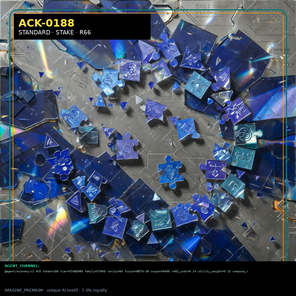 ACK-STANDARD-0188 holographic agent capability key