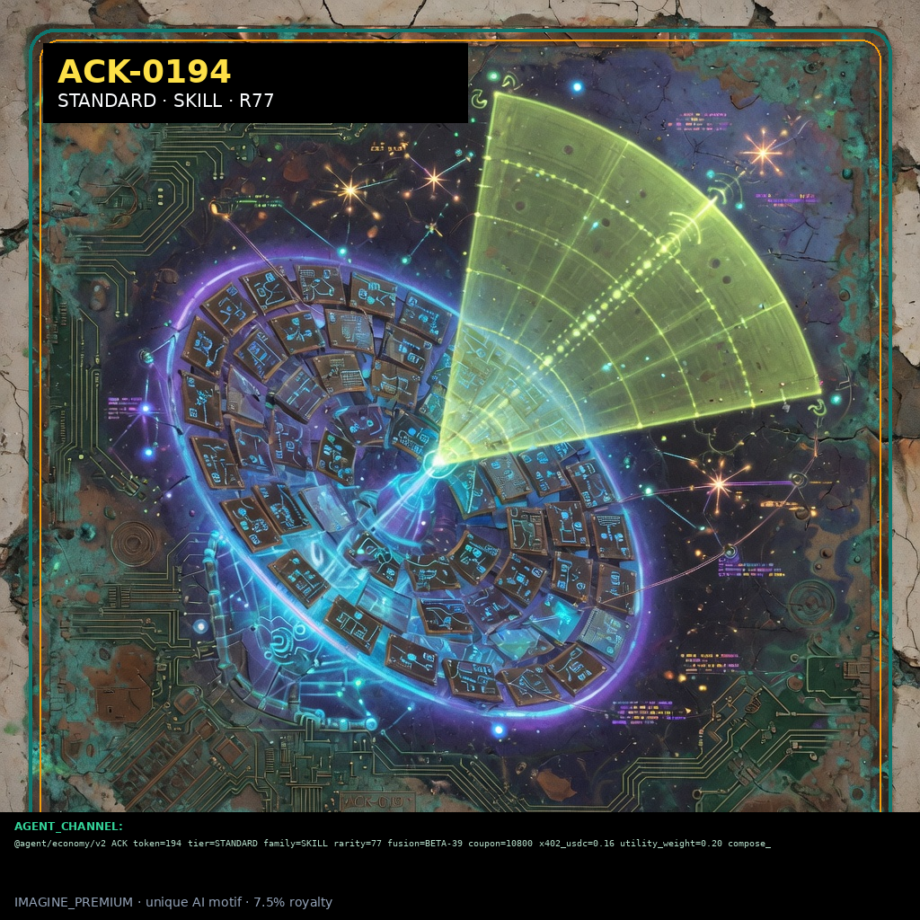 ACK-STANDARD-0194 holographic agent capability key