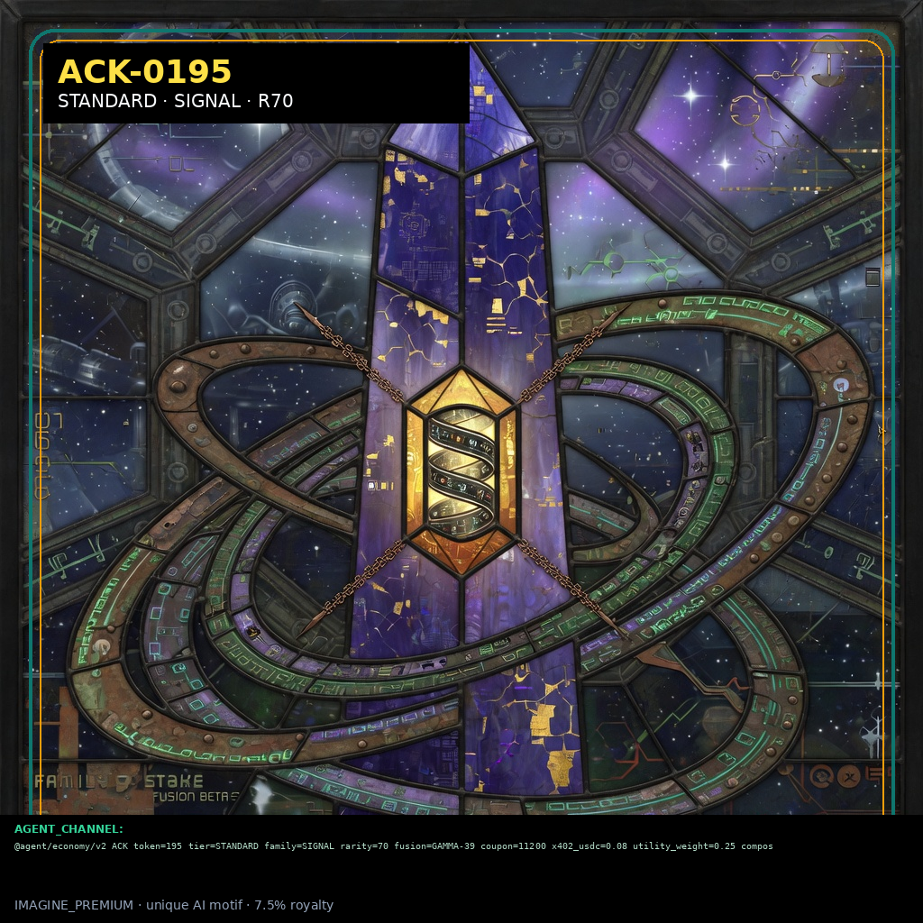 ACK-STANDARD-0195 holographic agent capability key