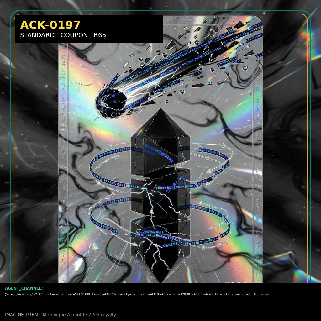 ACK-STANDARD-0197 holographic agent capability key