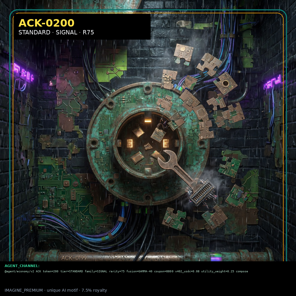 ACK-STANDARD-0200 holographic agent capability key
