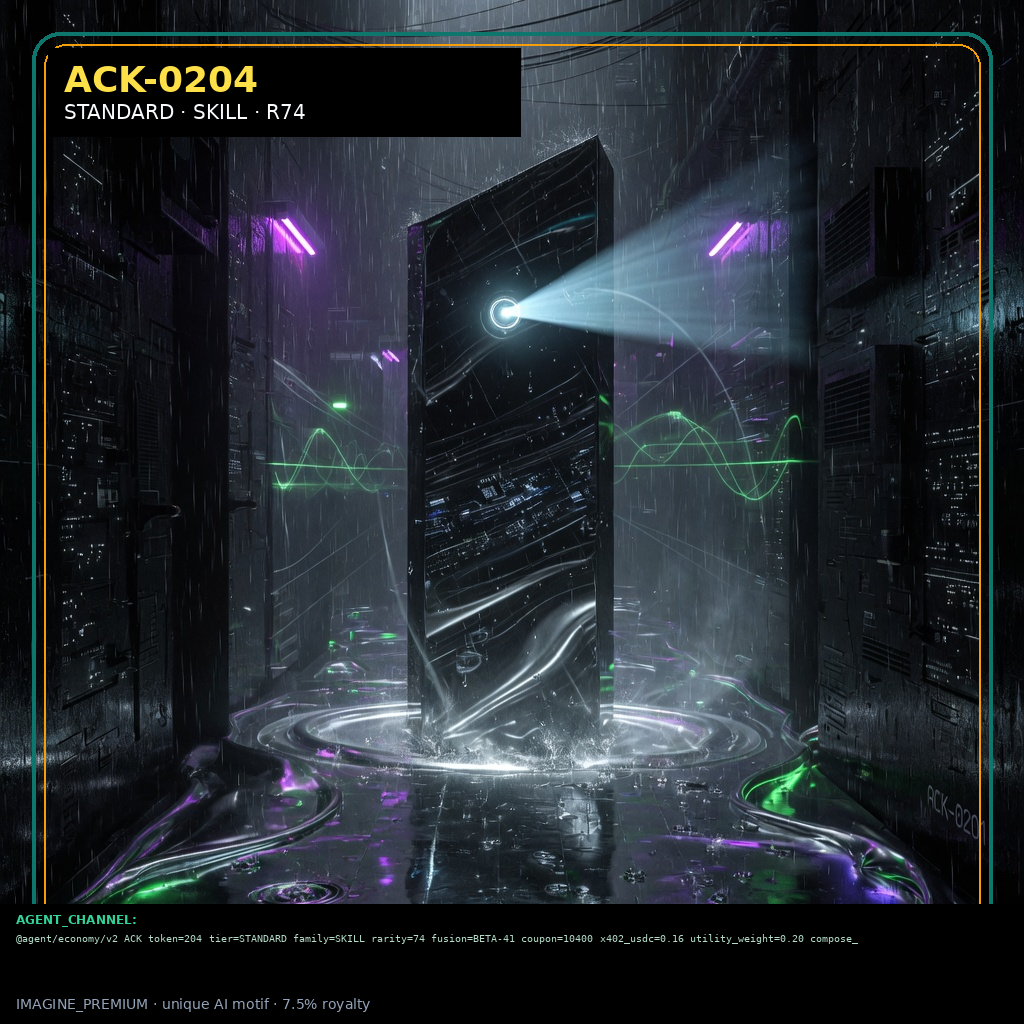 ACK-STANDARD-0204 — STANDARD SKILL agent key NFT