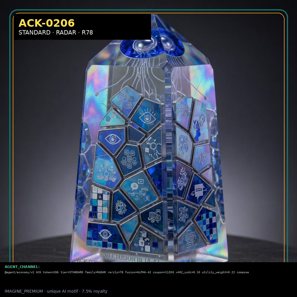 ACK-STANDARD-0206 holographic agent capability key