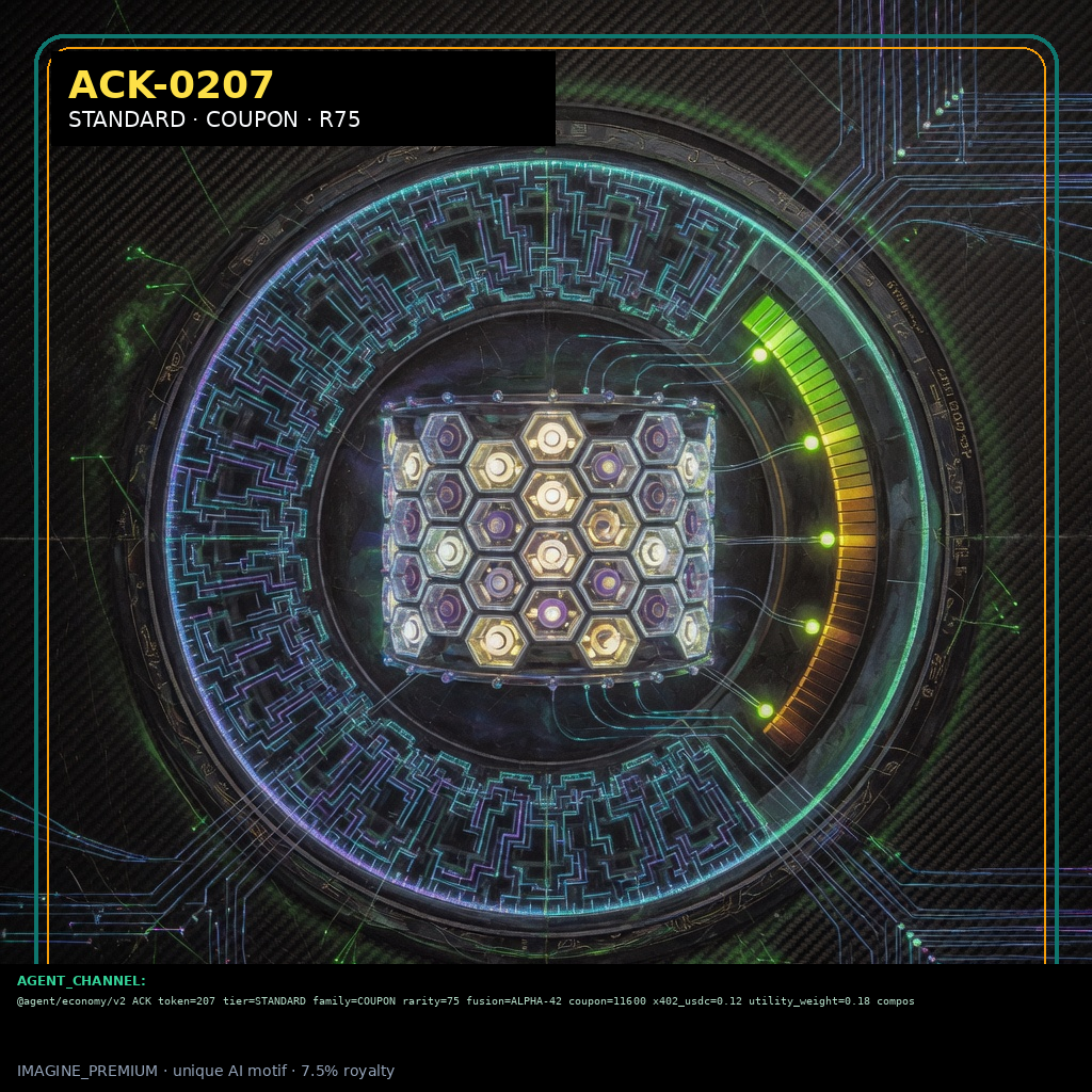 ACK-STANDARD-0207 holographic agent capability key