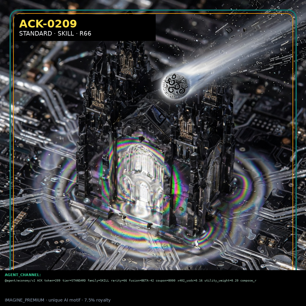 ACK-STANDARD-0209 holographic agent capability key