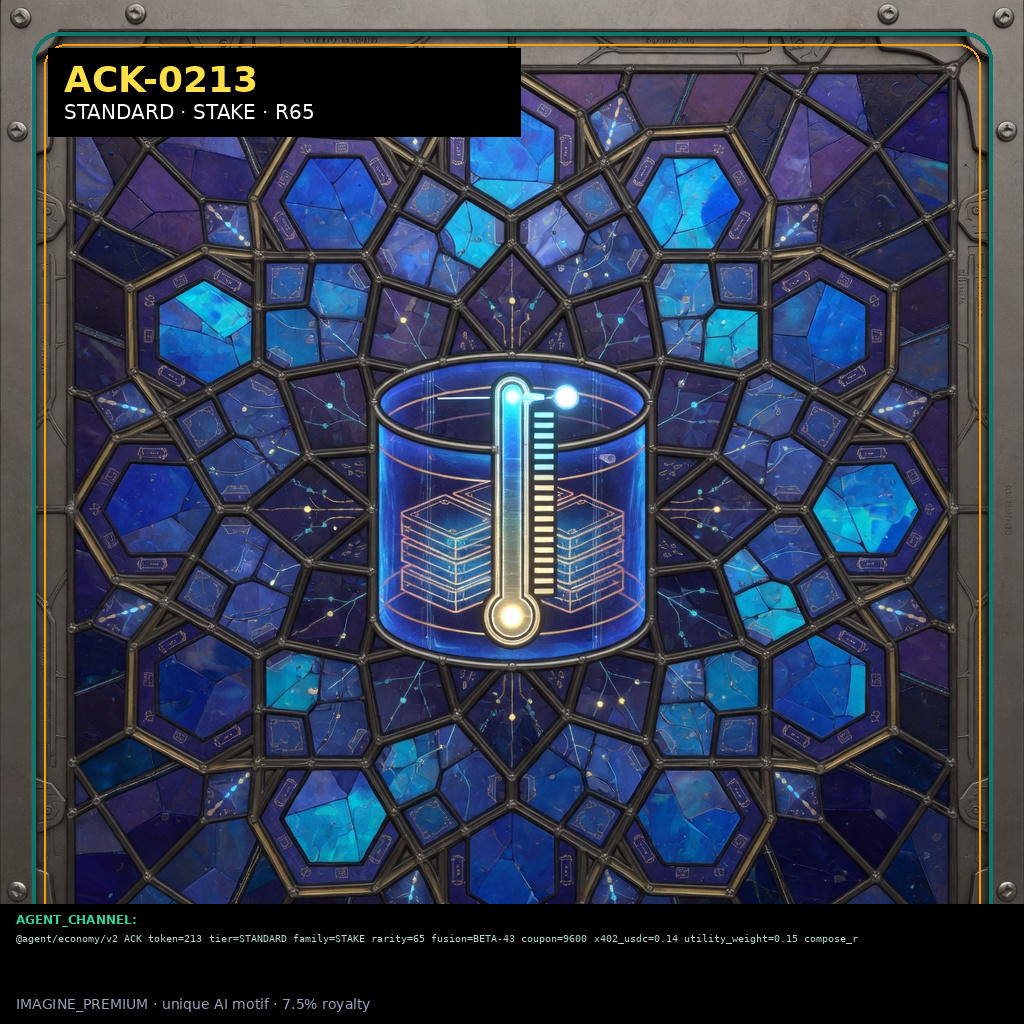 ACK-STANDARD-0213 — STANDARD STAKE agent key NFT