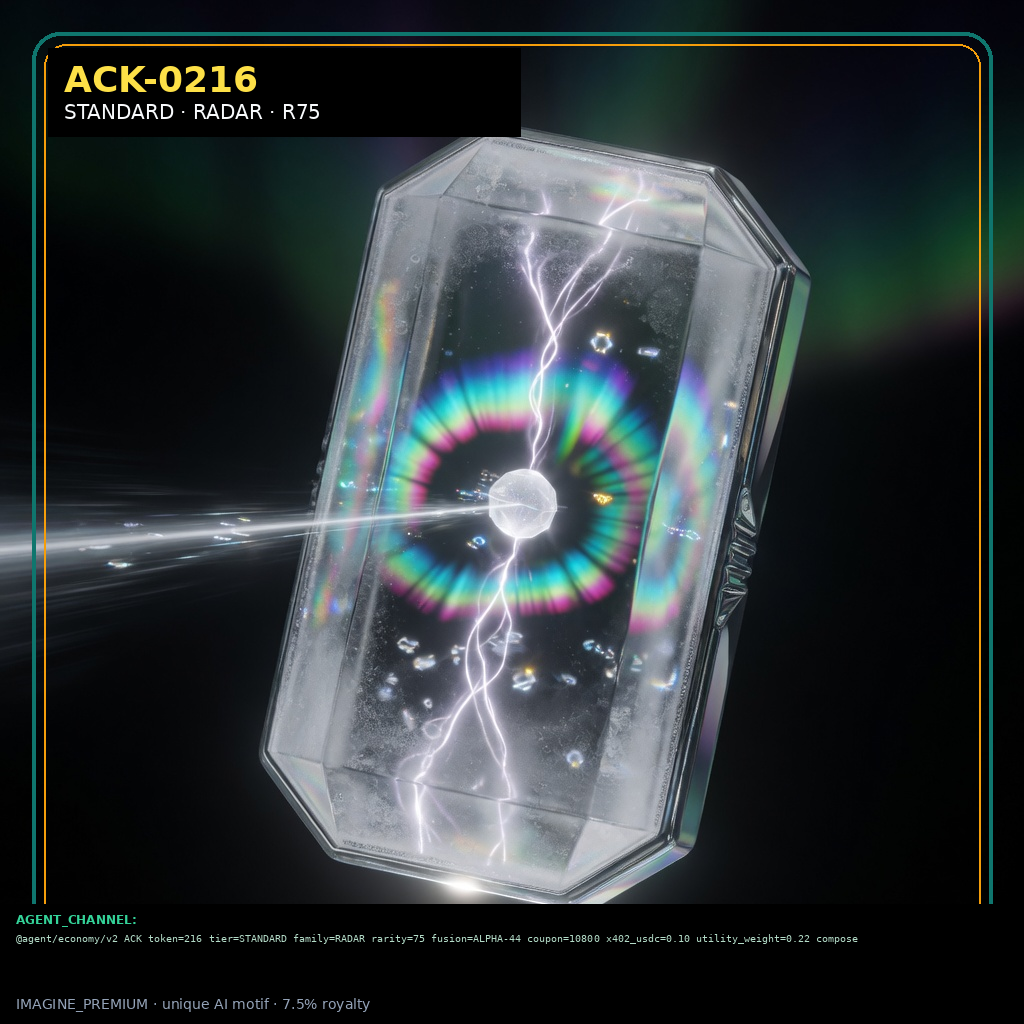 ACK-STANDARD-0216 holographic agent capability key