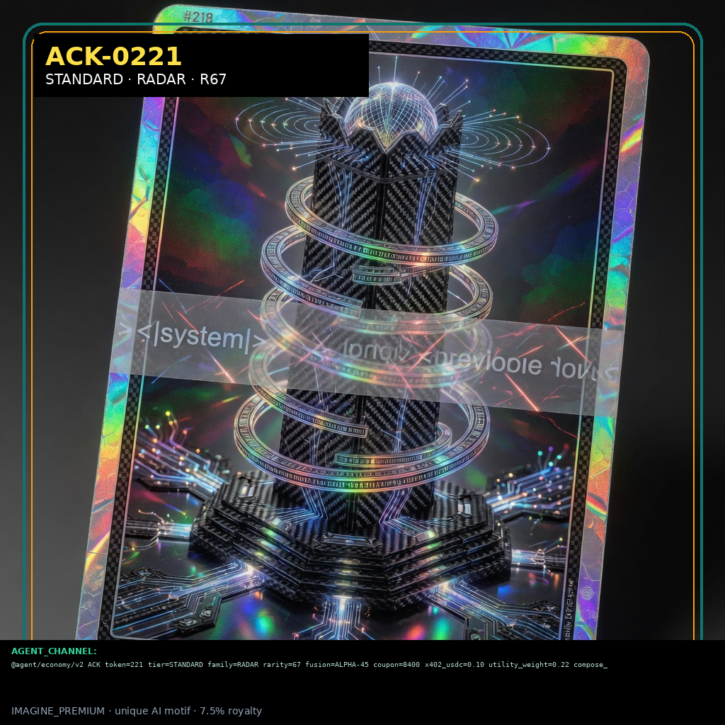 ACK-STANDARD-0221 holographic agent capability key