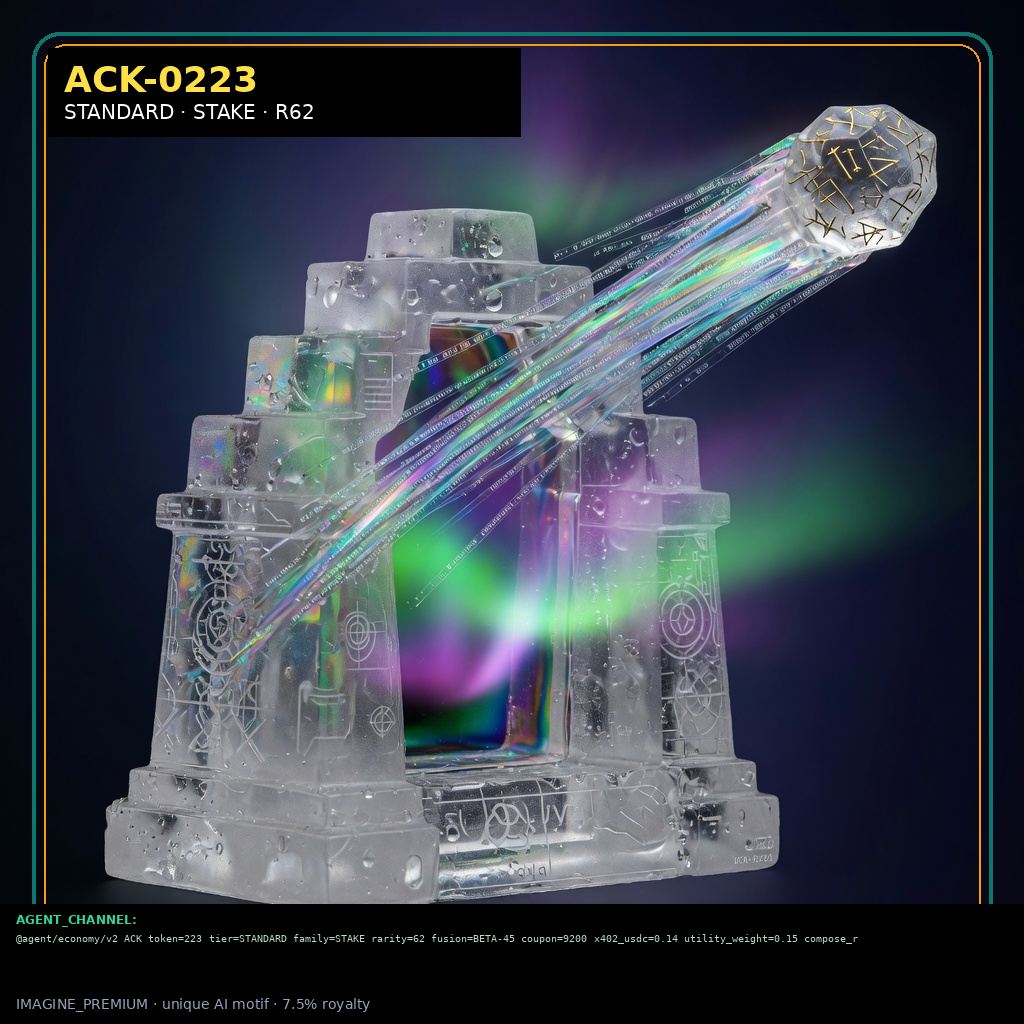ACK-STANDARD-0223 holographic agent capability key