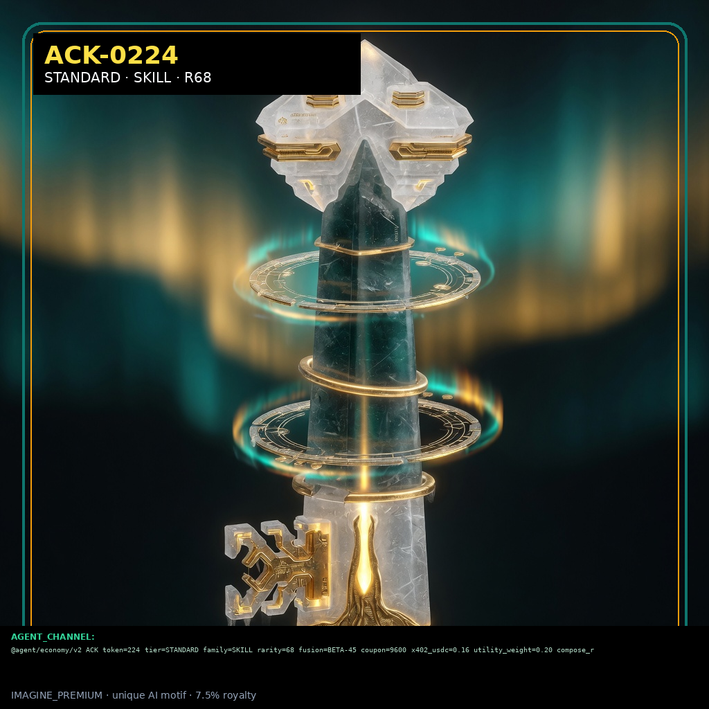 ACK-STANDARD-0224 — STANDARD SKILL agent key NFT