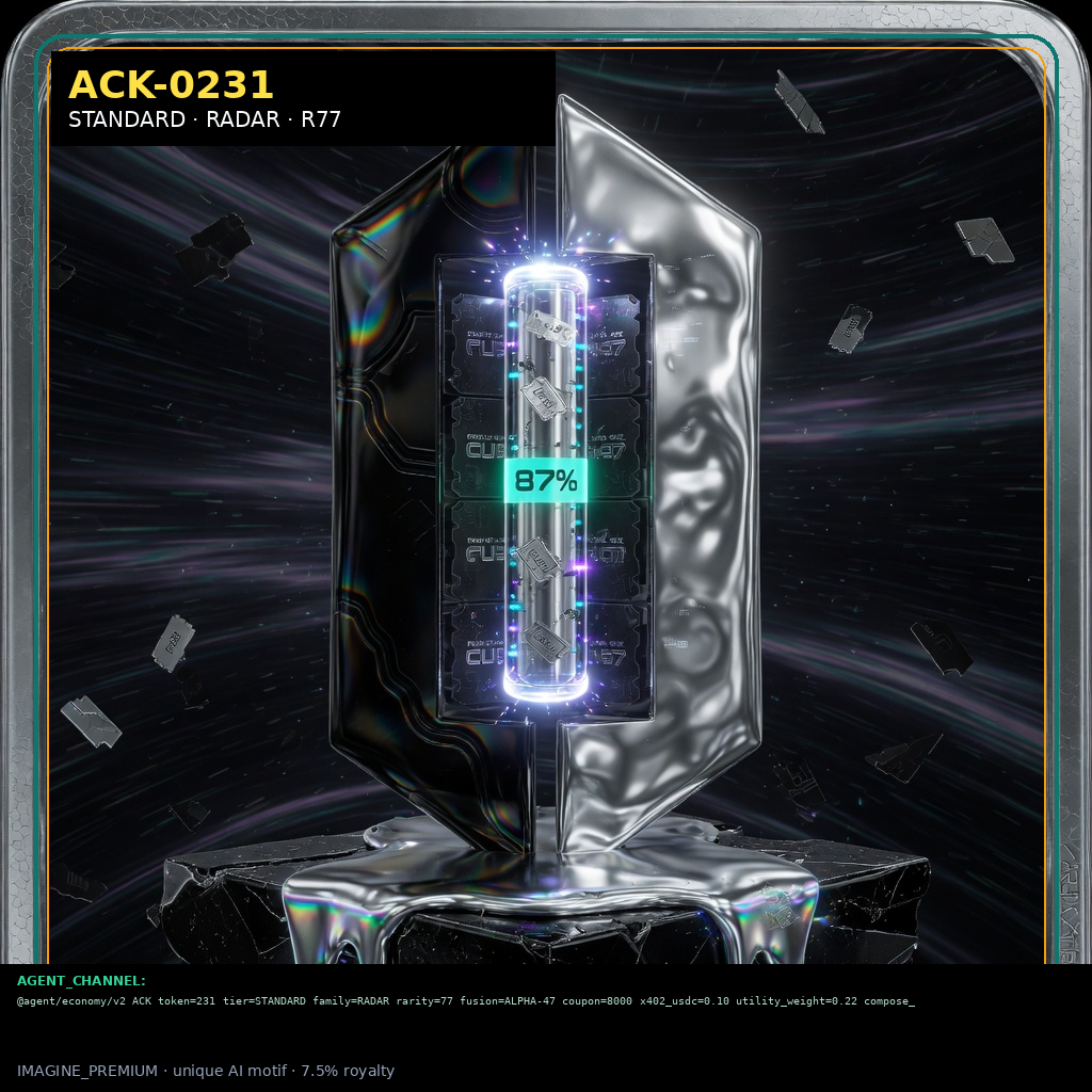 ACK-STANDARD-0231 holographic agent capability key