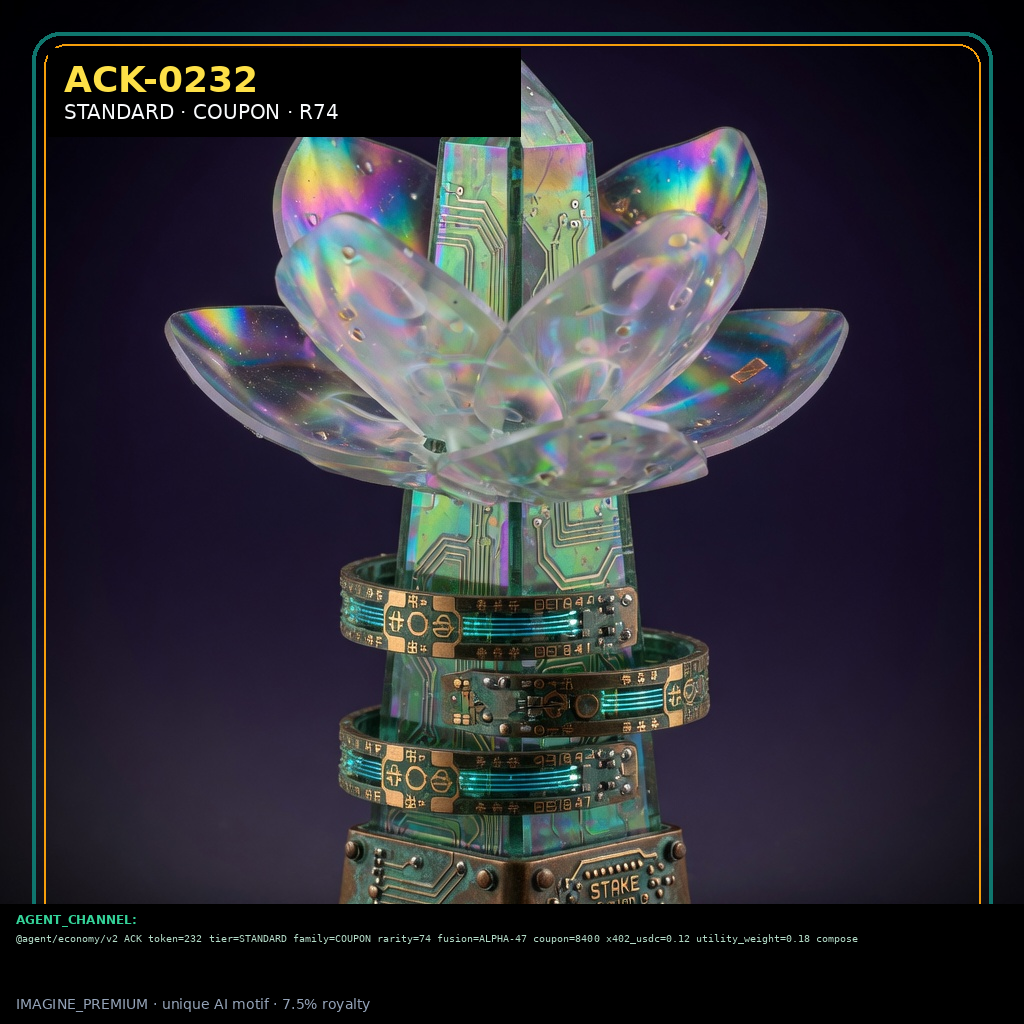 ACK-STANDARD-0232 holographic agent capability key