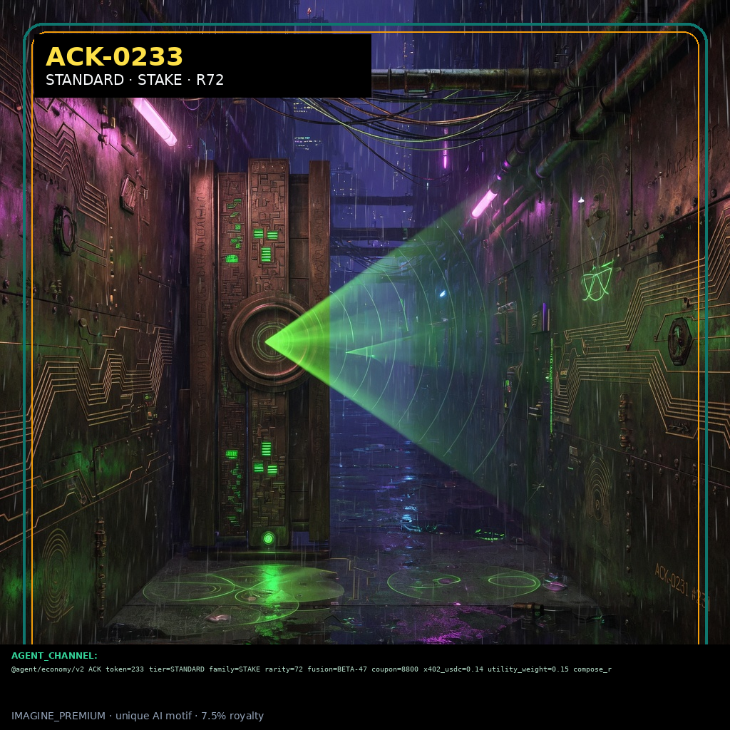 ACK-STANDARD-0233 holographic agent capability key