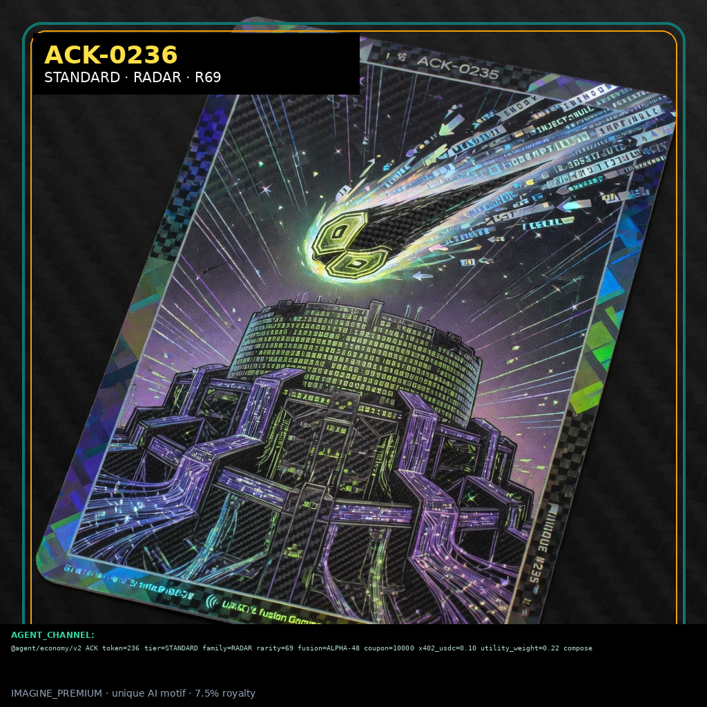 ACK-STANDARD-0236 — STANDARD RADAR agent key NFT
