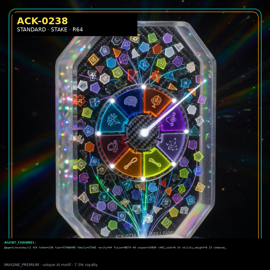 ACK-STANDARD-0238 — STANDARD STAKE agent key NFT