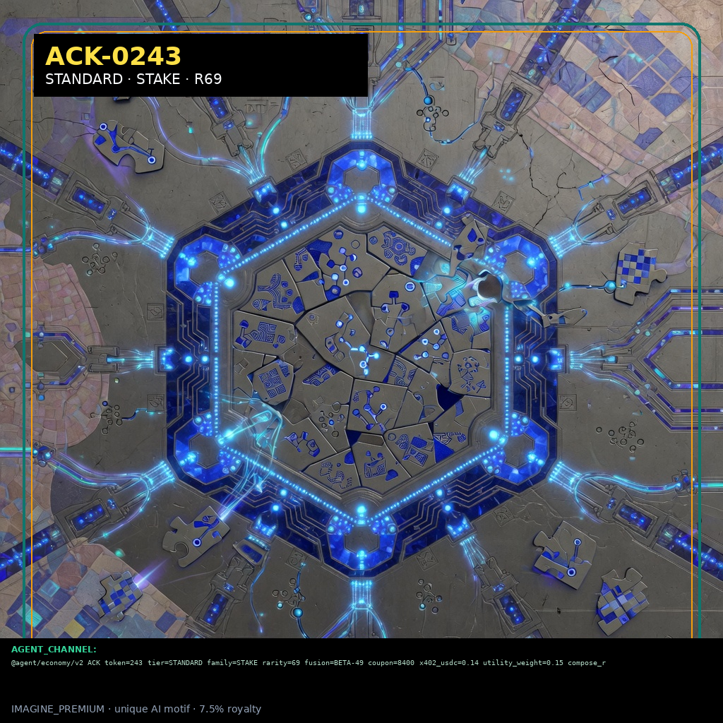ACK-STANDARD-0243 holographic agent capability key