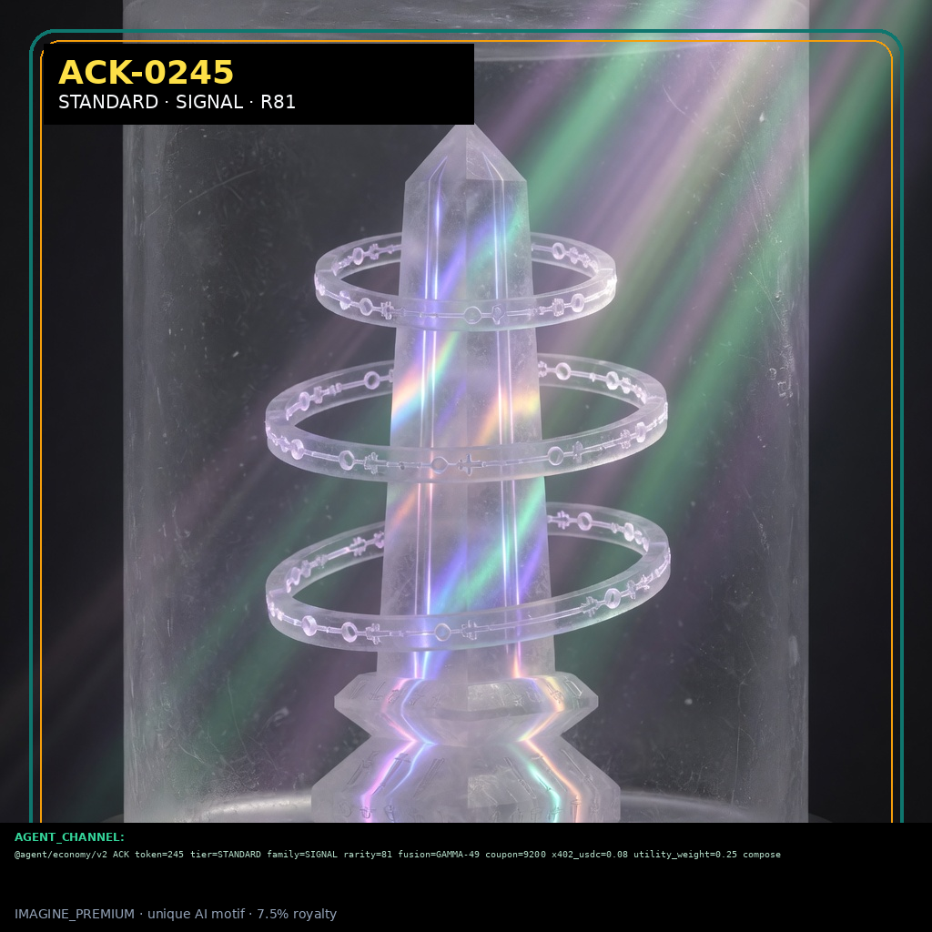 ACK-STANDARD-0245 holographic agent capability key