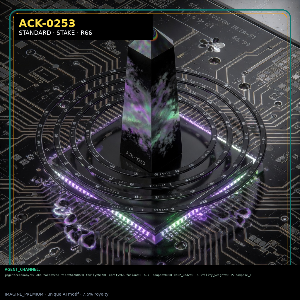 ACK-STANDARD-0253 holographic agent capability key