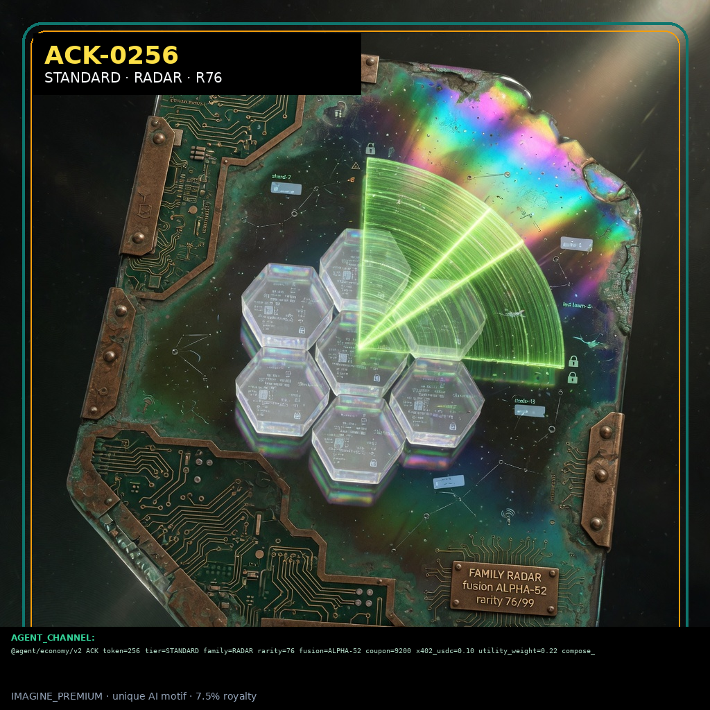ACK-STANDARD-0256 — STANDARD RADAR agent key NFT