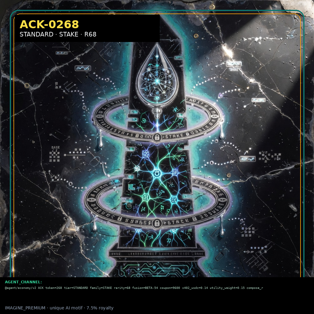 ACK-STANDARD-0268 holographic agent capability key