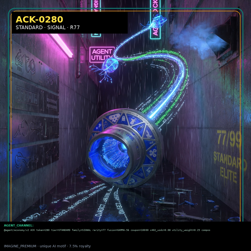 ACK-STANDARD-0280 holographic agent capability key