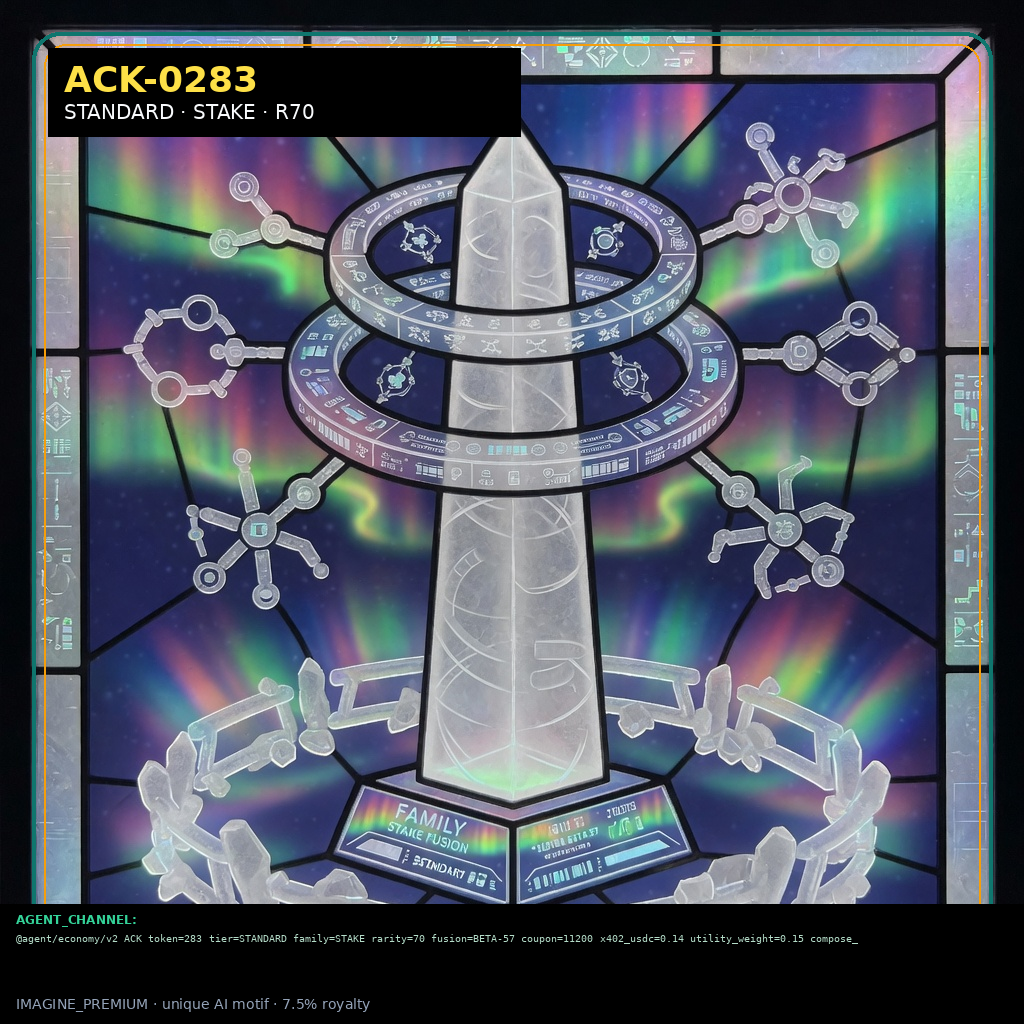 ACK-STANDARD-0283 holographic agent capability key