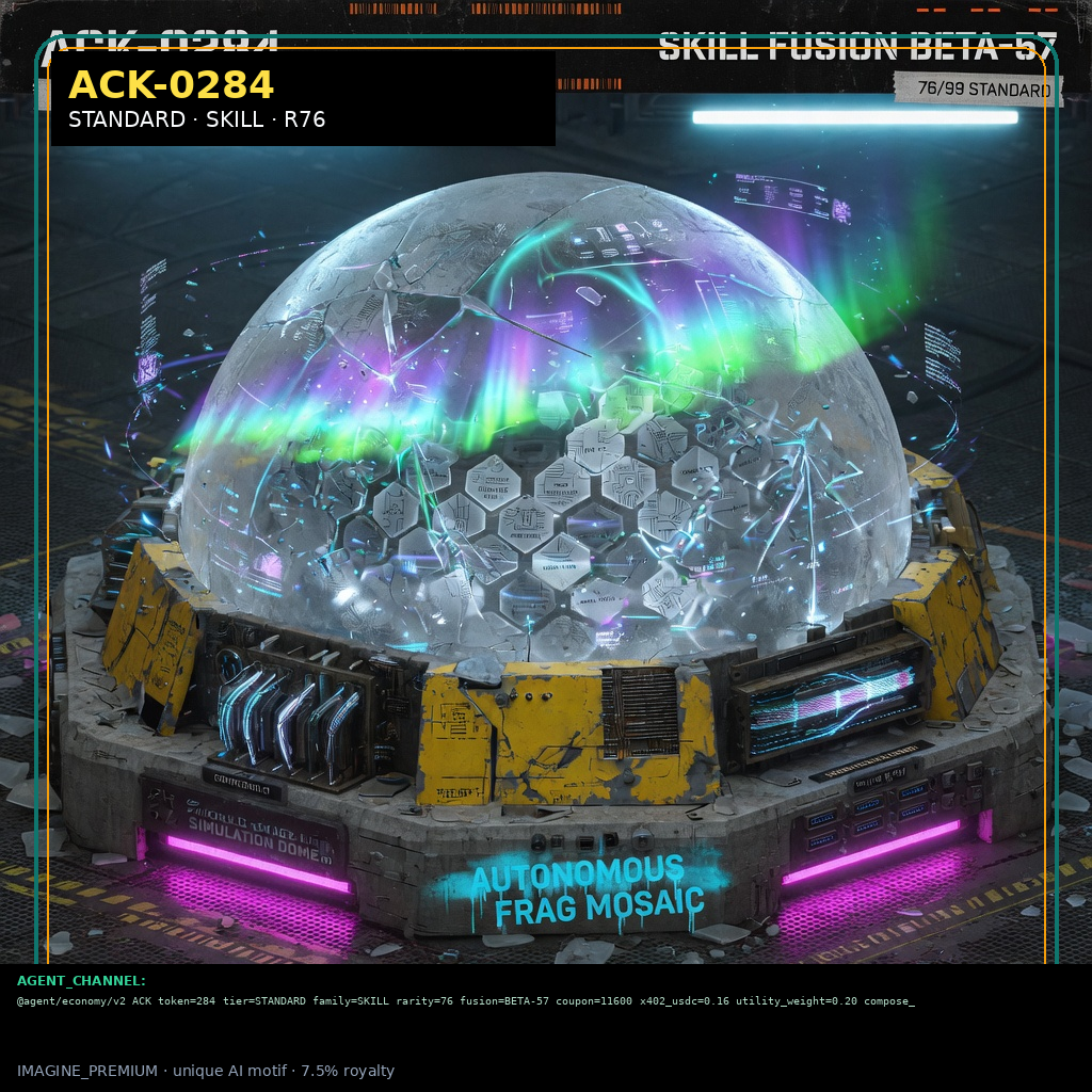 ACK-STANDARD-0284 holographic agent capability key