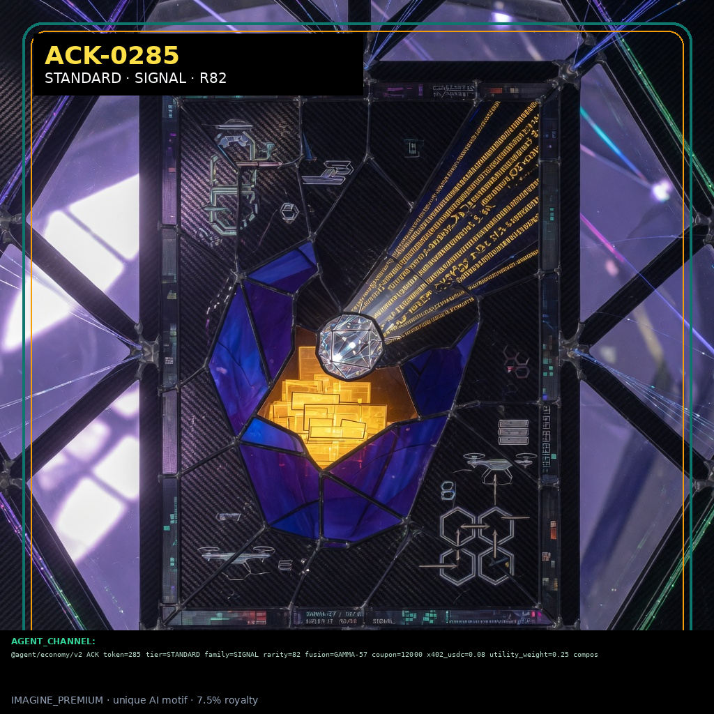 ACK-STANDARD-0285 holographic agent capability key