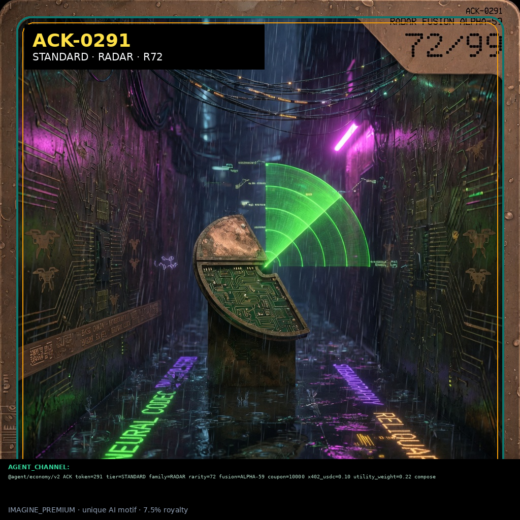 ACK-STANDARD-0291 holographic agent capability key