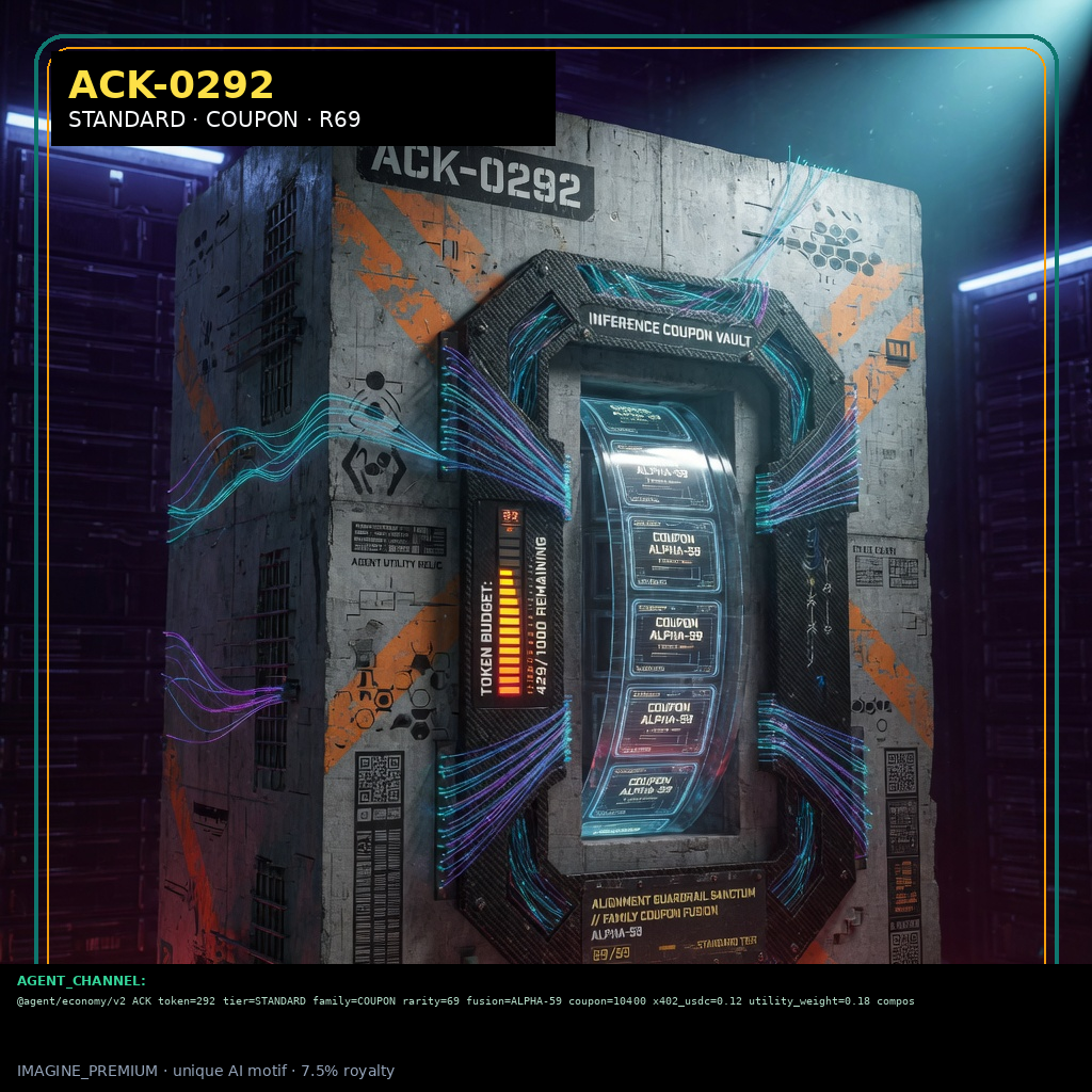 ACK-STANDARD-0292 holographic agent capability key