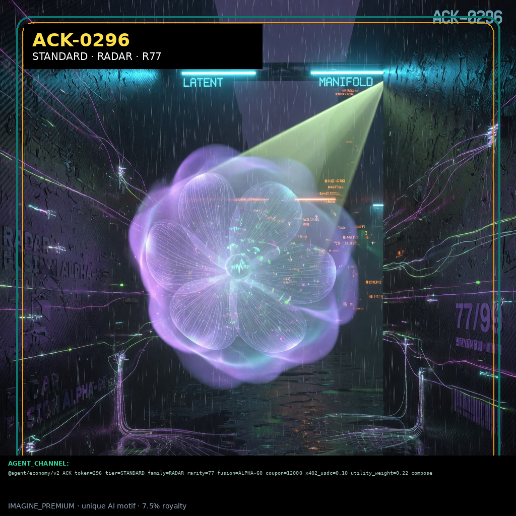 ACK-STANDARD-0296 holographic agent capability key