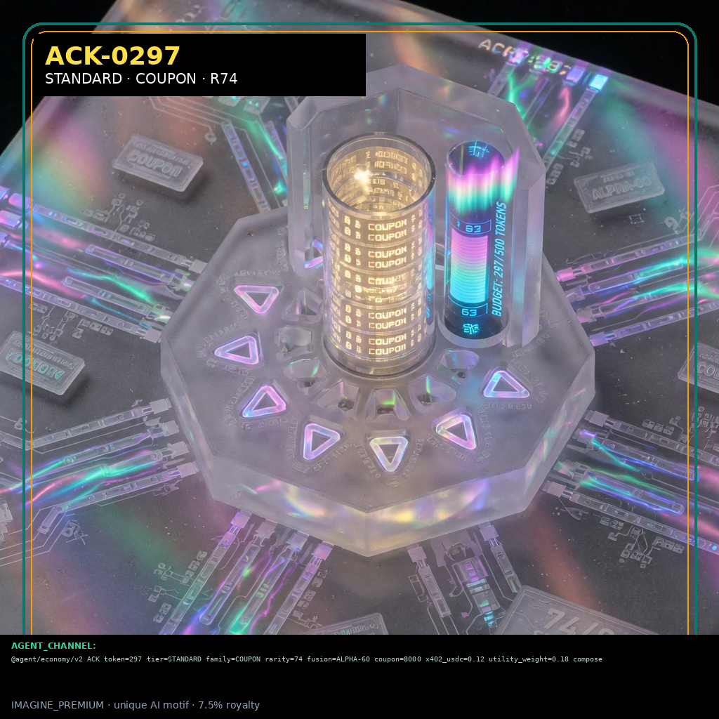 ACK-STANDARD-0297 holographic agent capability key