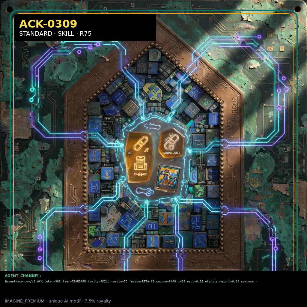ACK-STANDARD-0309 holographic agent capability key