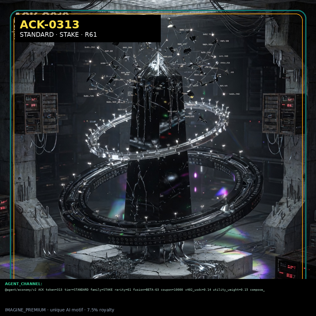 ACK-STANDARD-0313 holographic agent capability key