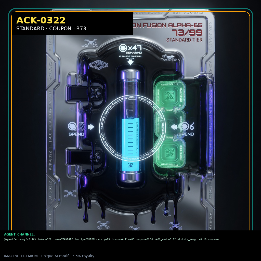 ACK-STANDARD-0322 holographic agent capability key