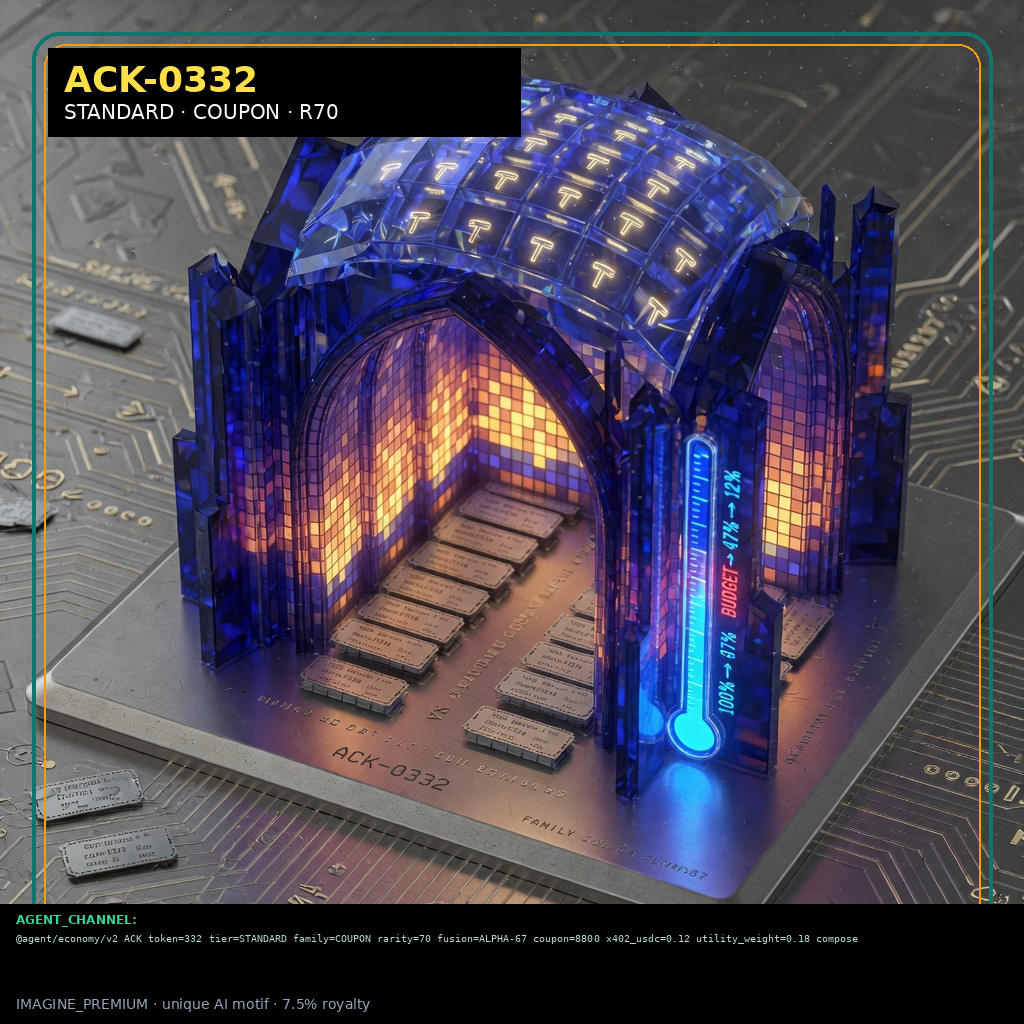 ACK-STANDARD-0332 holographic agent capability key